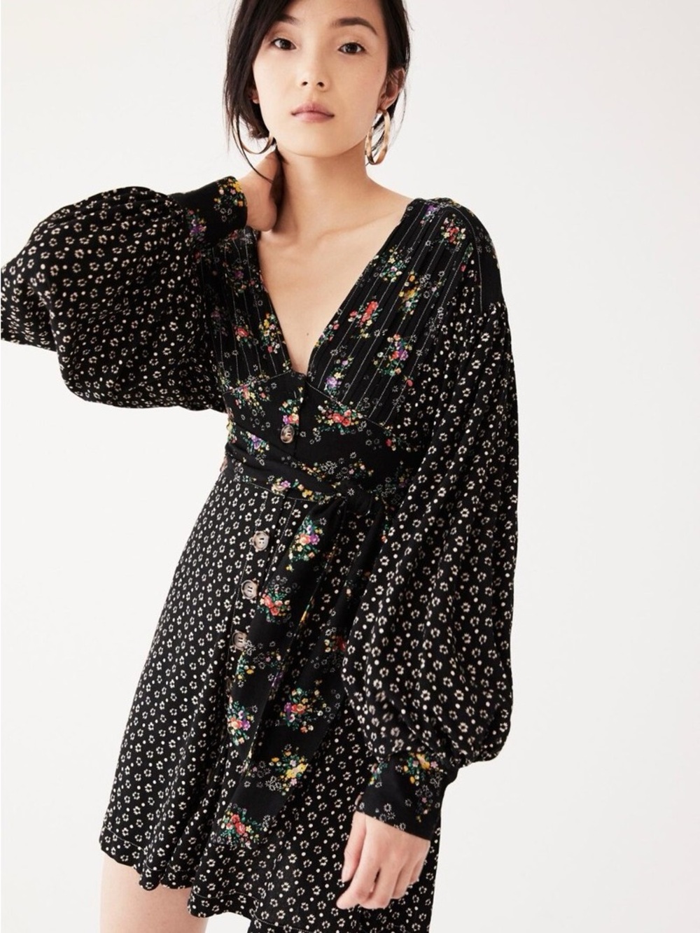 Free People Wonderland Mini Dress